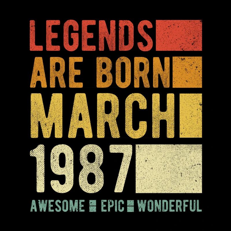 Anniversaire Mars 1987