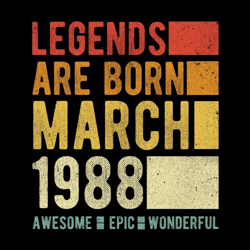 Anniversaire Mars 1988