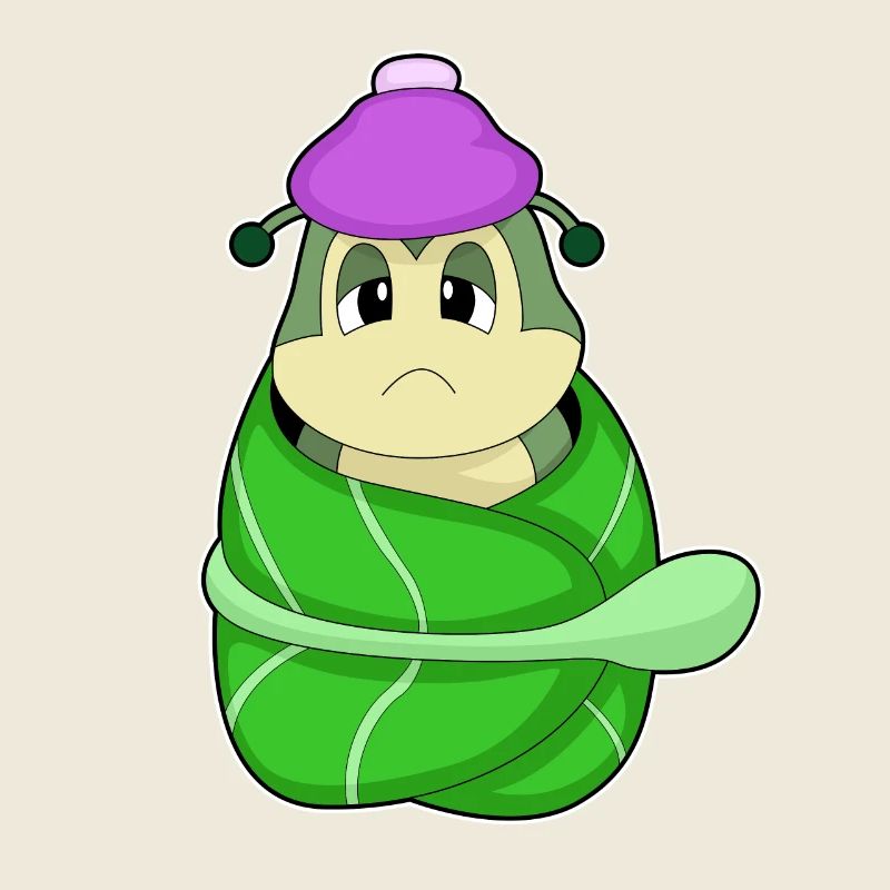 Chenille malade