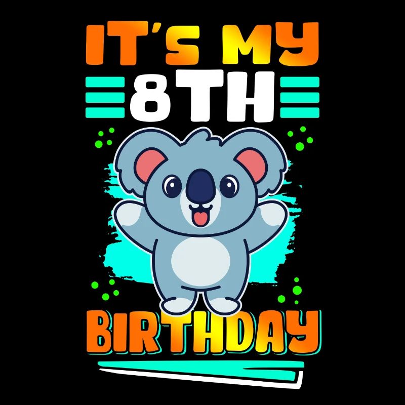 8. Geburtstag 8 Jahre alt Geschenkidee Geschenk