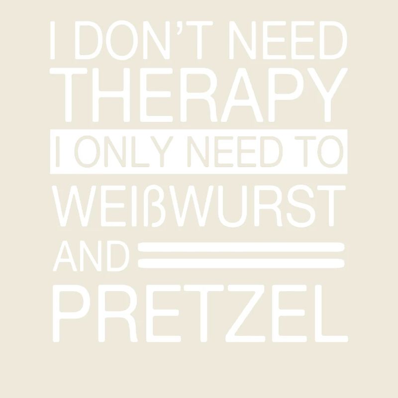 Weißwurst Und Brezel Design