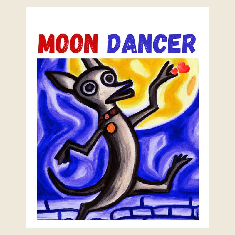 Chihuahua Art - Moon Dancer