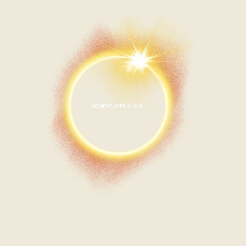 Total Solar Eclipse - Monday April 8 2024