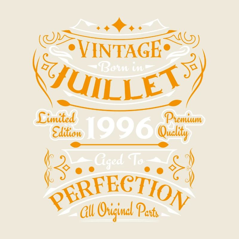 Vintage Jubiläumsgeschenk Vintage Juli 1996