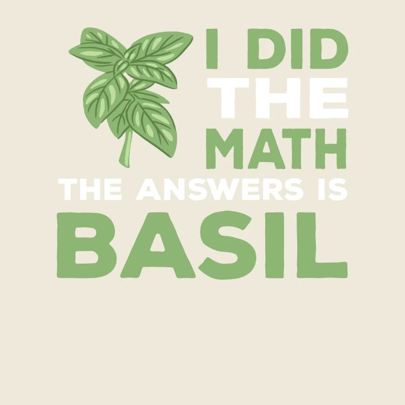 Funny basil design