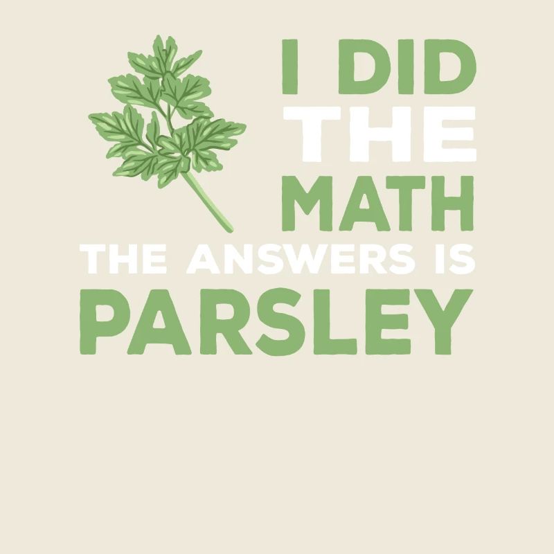 Drôle de dicton de persil