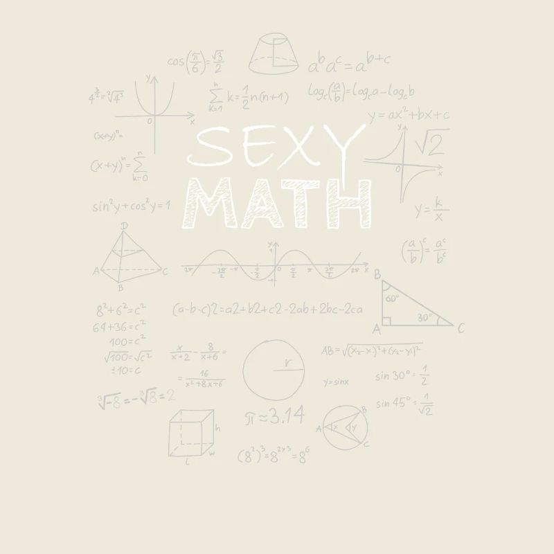 Sexy Math Professeur Math, Cadeau, Tableau noir