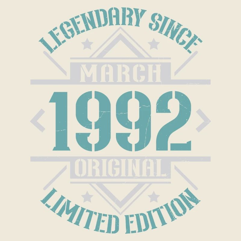 Légendaire depuis Mars 1992 édition limitée