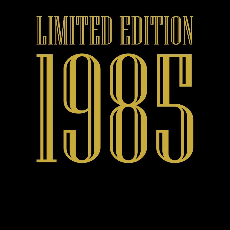 1985 Limited Edition Geburtstag Geschenk Frau Mann