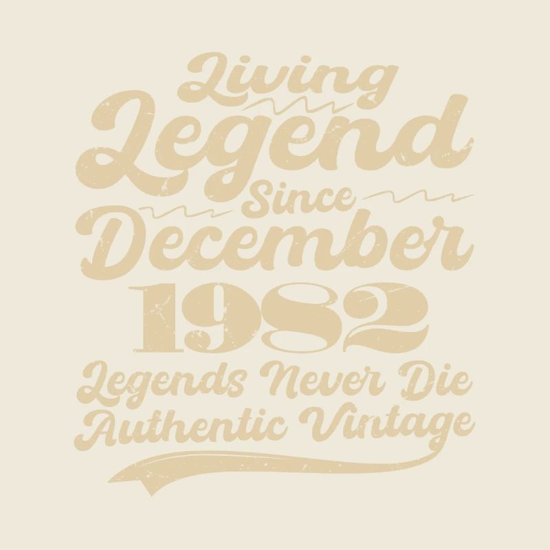 Es war einmal eine Legende. Dezember 1982 Geburts