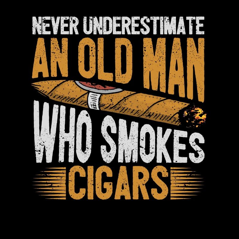 Never underestimate an old man who smokes