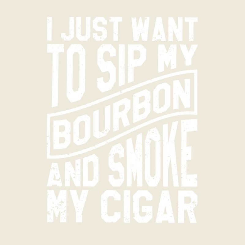 Je veux juste siroter mon bourbon et mon