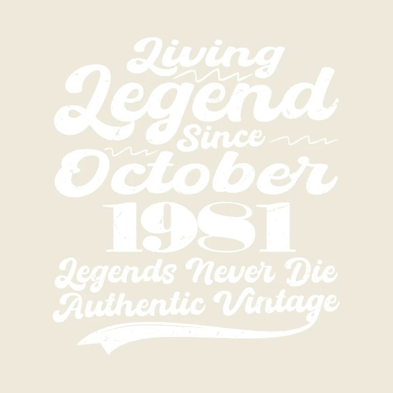 Es war einmal eine Legende. oktober 1981 Geburts