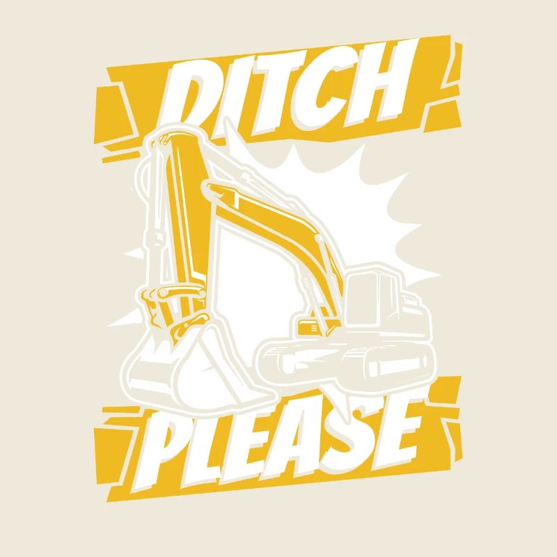Ditch Please Seilbagger Raupenbagger Excavator