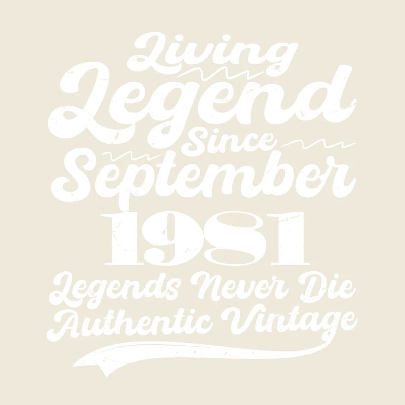 Es war einmal eine Legende. September 1981 Geburts