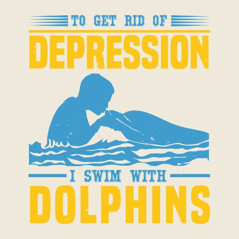 DEPRESSION I SWIM WITH DOLPHINS