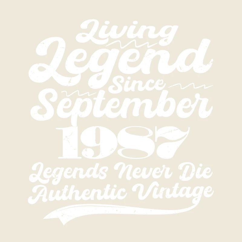 Es war einmal eine Legende. September 1987 Geburts