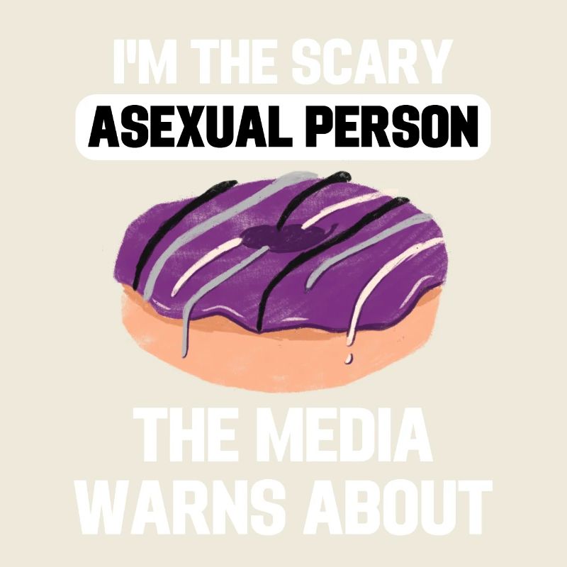 Ace Pride Donut LGBT Lustiges Geschenk Asexuell