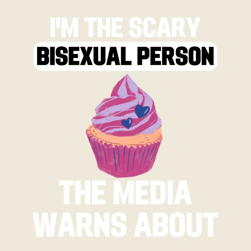 Bi Pride Muffin LGBT Lustiges Geschenk Bisexuell