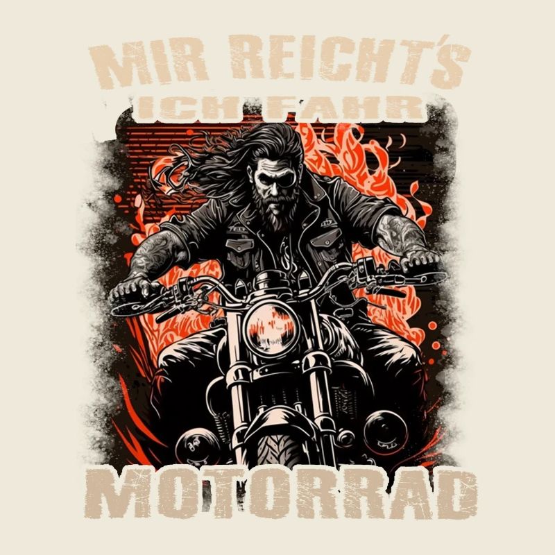 I'm enough I'm going to ride a motorcycle