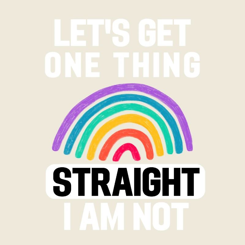 Regenbogen Queer Gay Pride Lustiges Geschenk LGBT