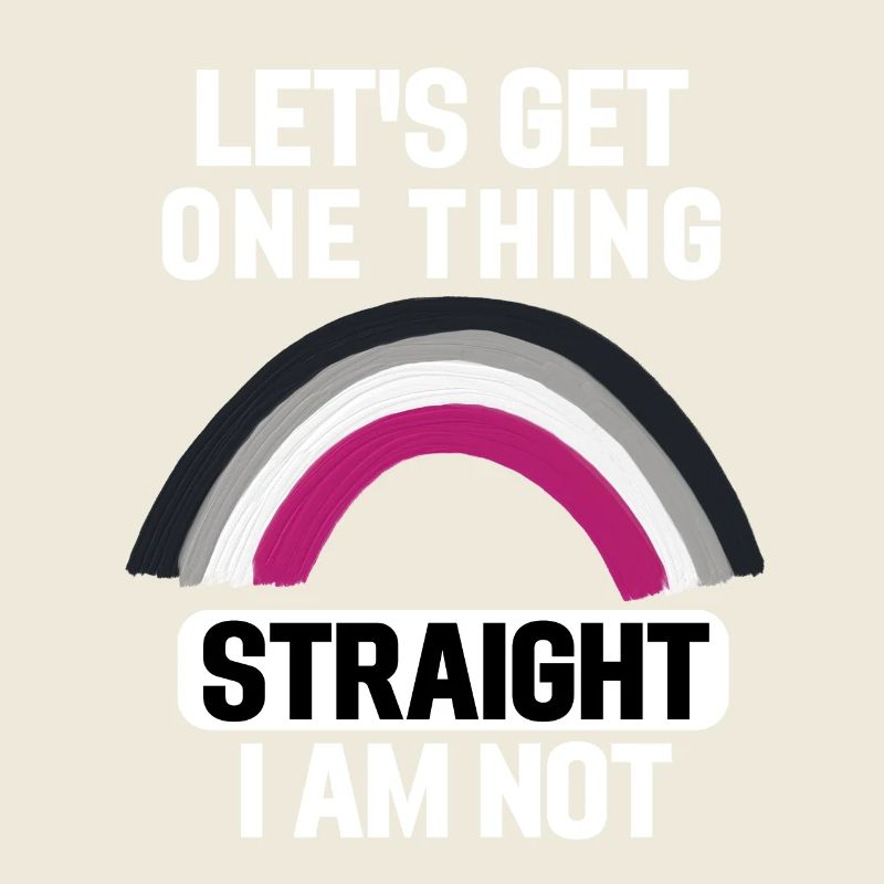 Rainbow Ace Pride Mois LGBT Cadeau Asexuel