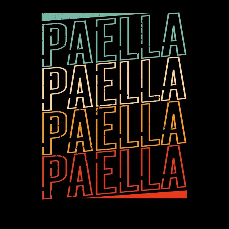 Cuisine espagnole Plat de riz Cadeau Paella