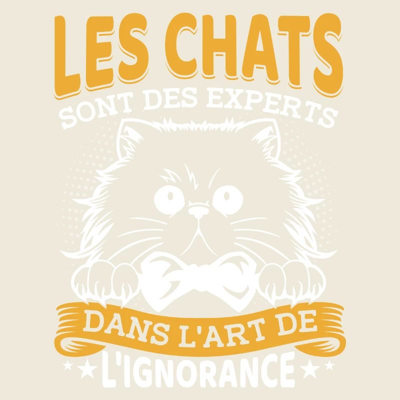 Les chats sont des experts dans lart de lignorance