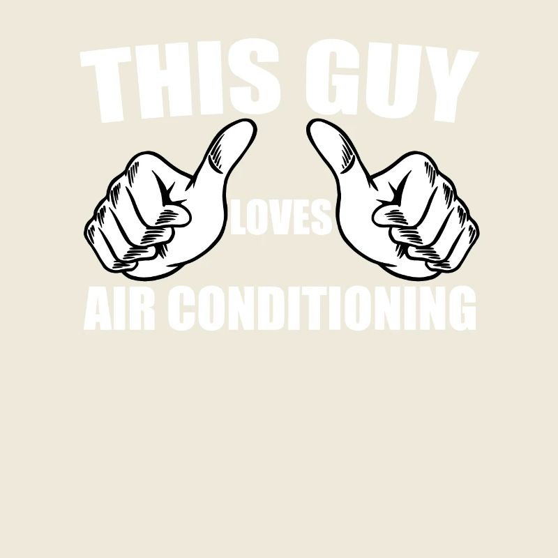 This guy loves the air conditioning