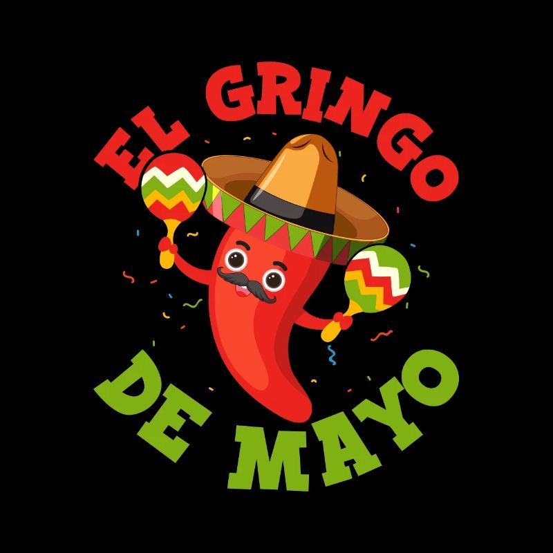 El Gringo De Mayo Cinco De Mayo Sombrero