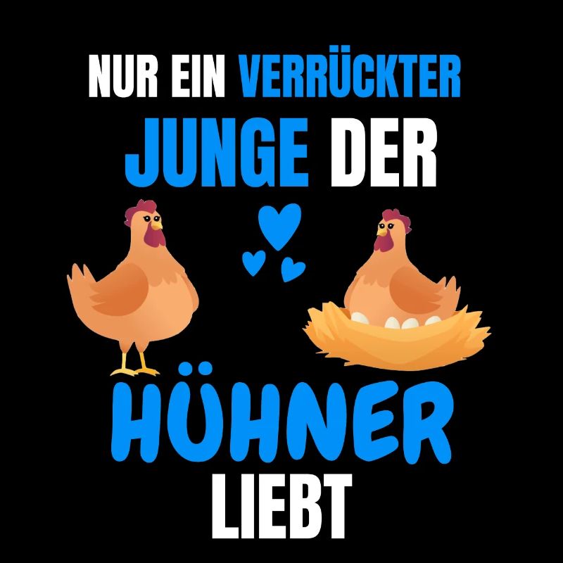 Bauernhof Tier Tierliebhaber Jungs Geschenk Huhn