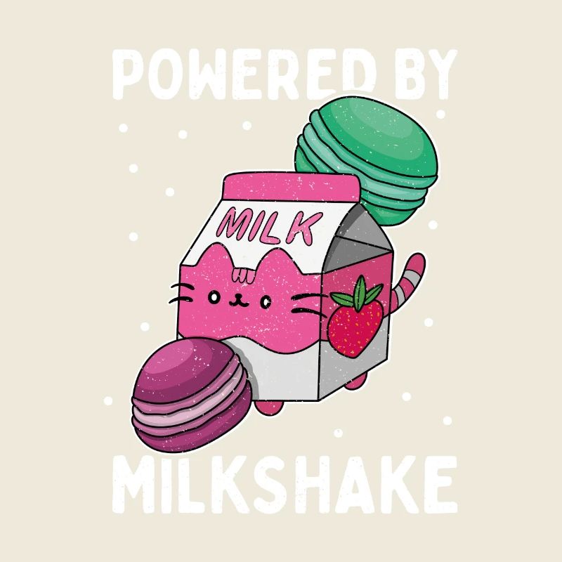 Erdbeeren Geschmack Milkshake Kawaii Japan