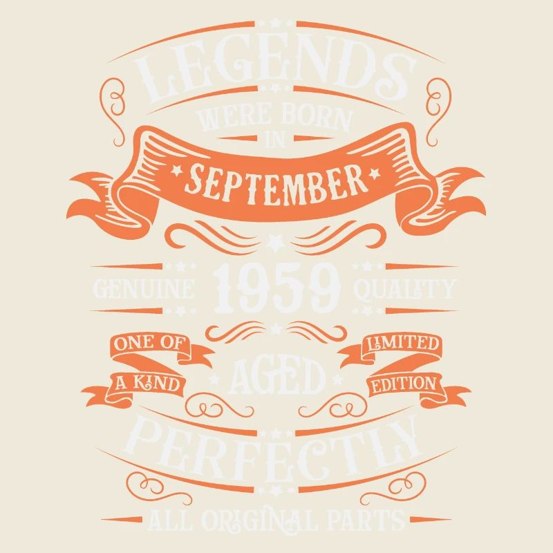 September 1959 Originelle Geburtstagsgeschenkidee