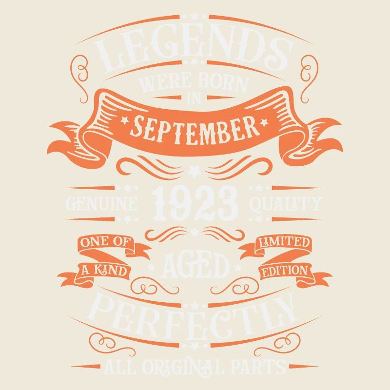 September 1923 Originelle Geburtstagsgeschenkidee