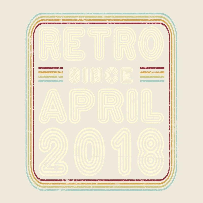 Anniversaire Avril 2018 Cadeau rétro