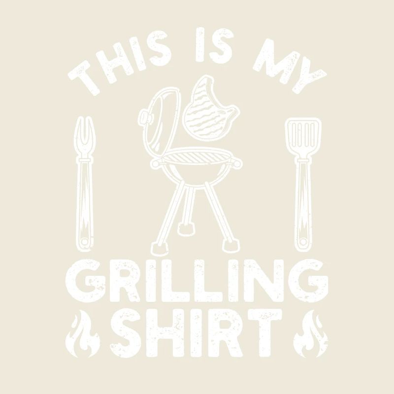This is my Grill Shirt Funny BBQ Smoker Grill