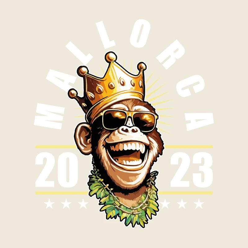 Mallorca 2023 King Monkey Party Malle Saying