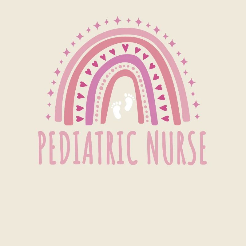 Kinderkrankenschwester Regenbogen