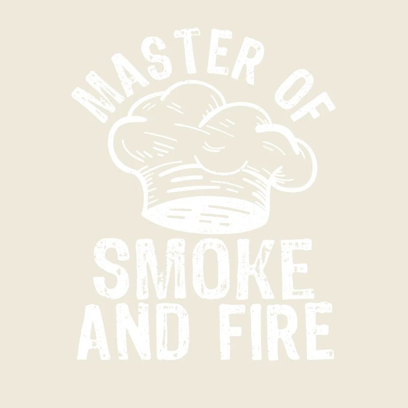 Maître de la fumée et du feu Funny BBQ