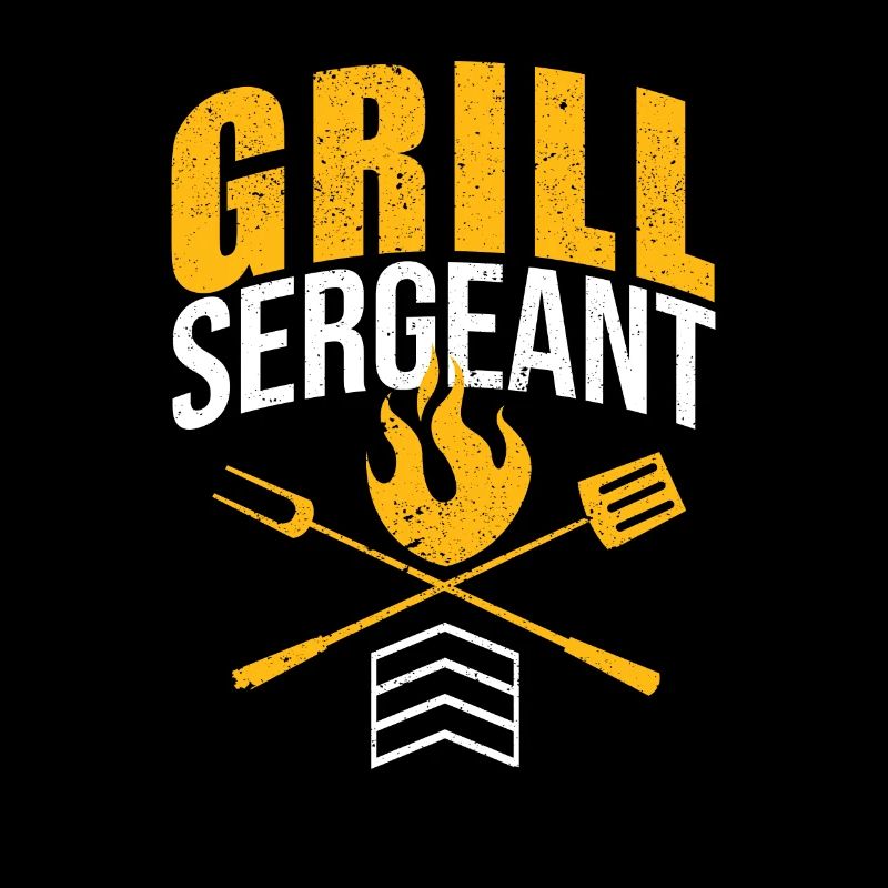 Grill Sergeant Funny BBQ Grill Meat Lovers