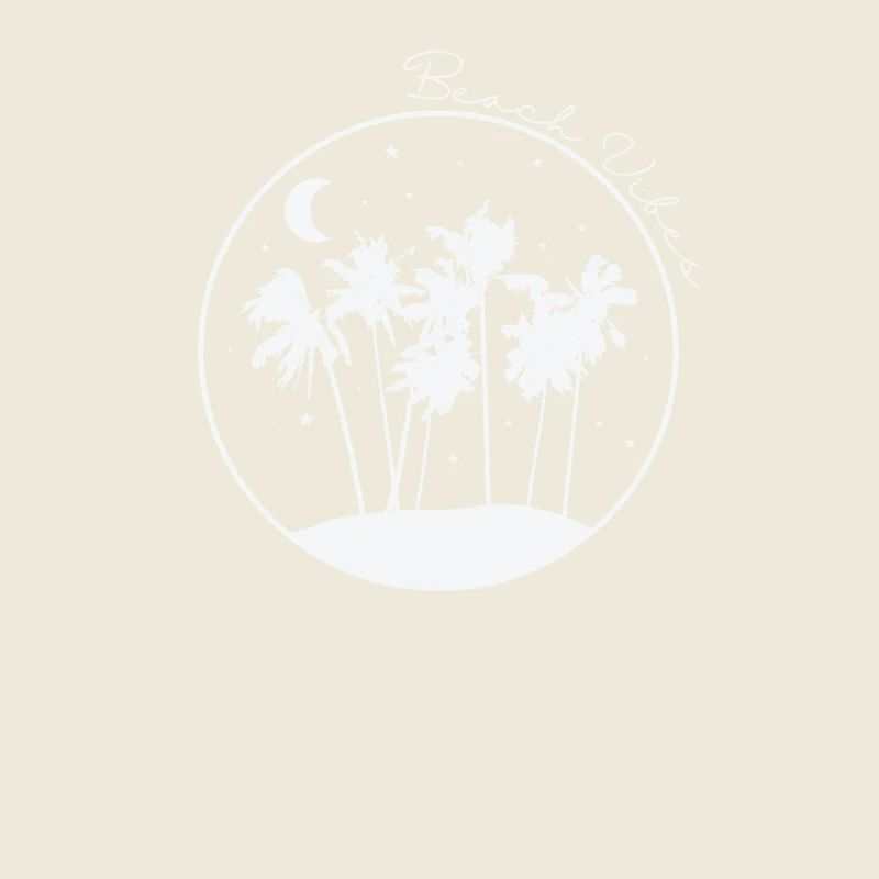 Beach Vibes Baum Palme Urlaub Strand