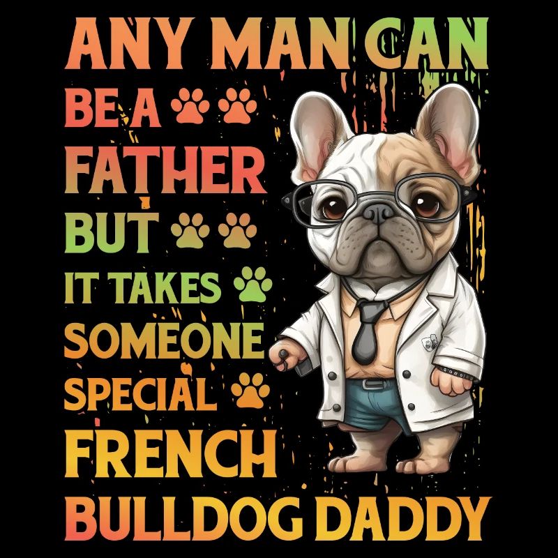 Bouledogue français Daddy Drôle de dicton
