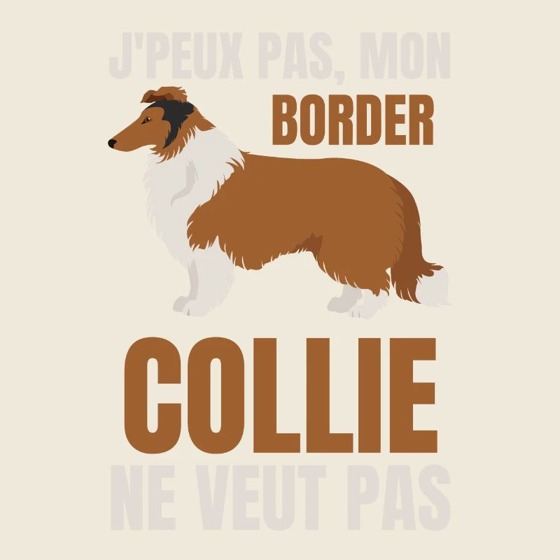 Mignon chien border collie