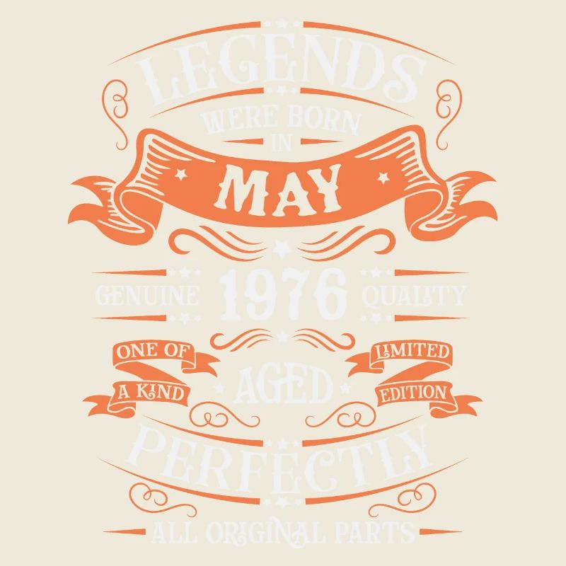 1976 anniversaire awesome since May 1976