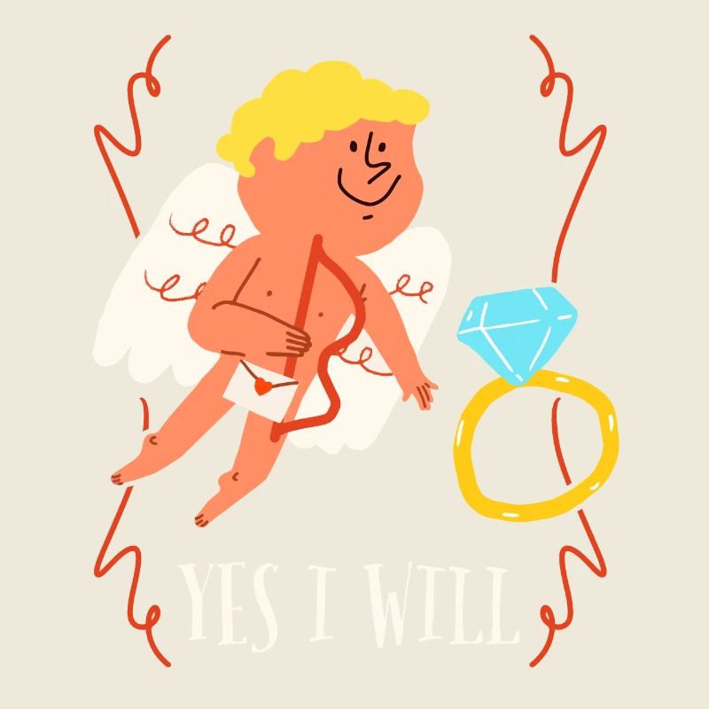 Marriage proposal Wedding Proposal Wedding Angel Saying