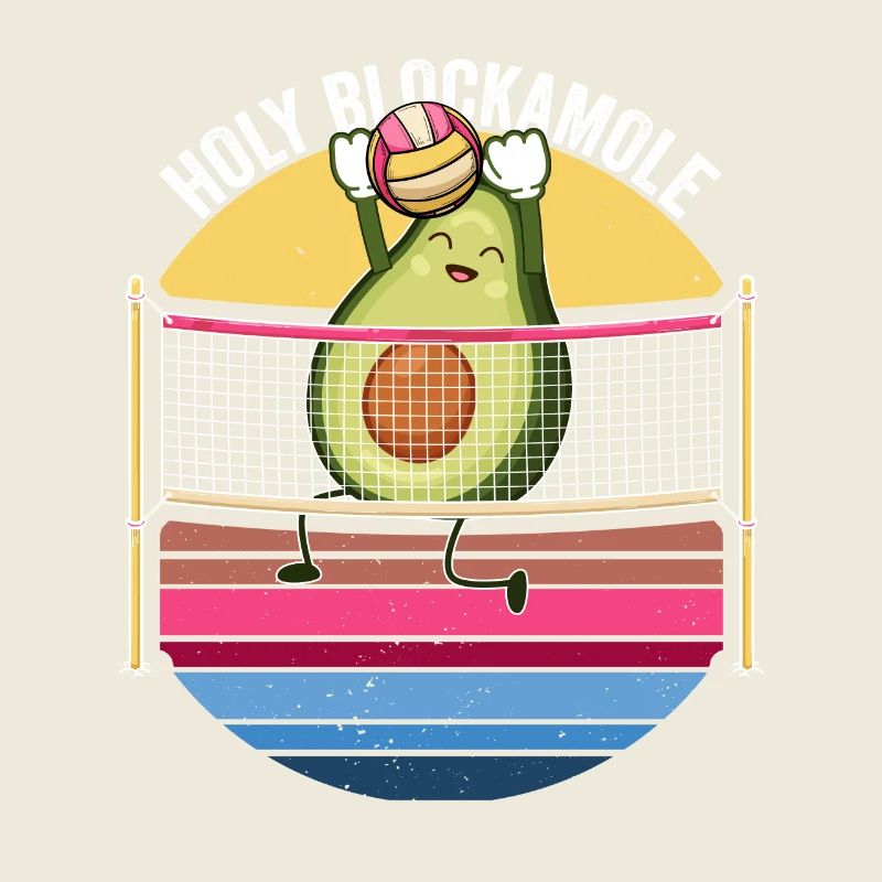 Holy Blockamole Volleyball Avocat