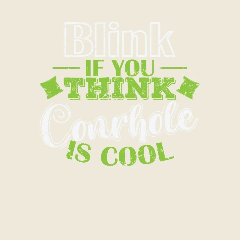 Blink if you think Cornhole is cool Spiel