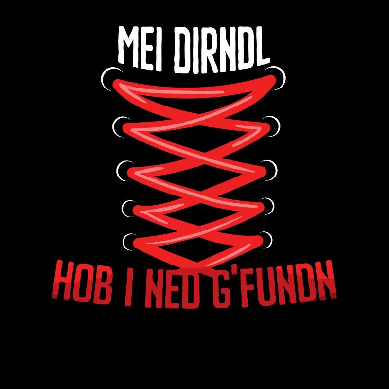 Mei Dirndl hob i ned g'fundn