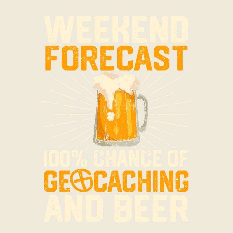 Wochenendvorhersage 100% Chance auf Geocaching