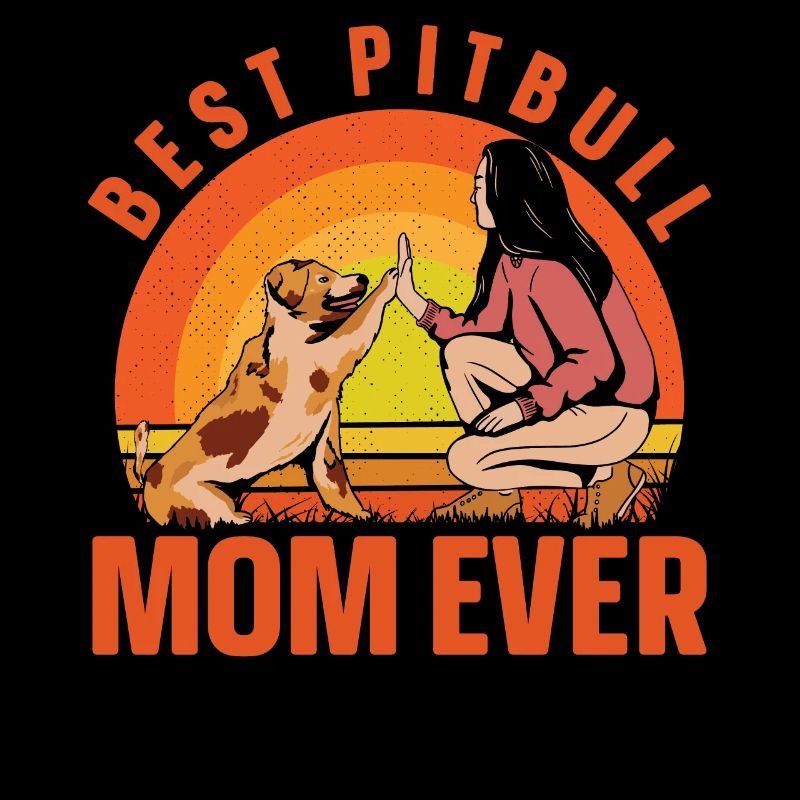 Meilleure maman Pitbull de tous les temps